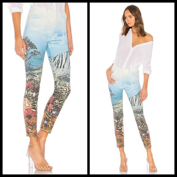 💕MOTHER💕 Looker Ankle Jeans ~ A Day In Paradise - Picture 2 of 16